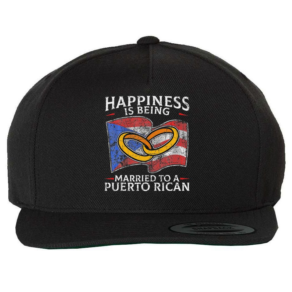 Puerto Rican Wedding Commonwealth Of Puerto Rico Pr Wool Snapback Cap