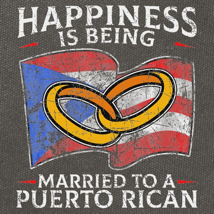 Puerto Rican Wedding Commonwealth Of Puerto Rico Pr Cotton Canvas Backpack