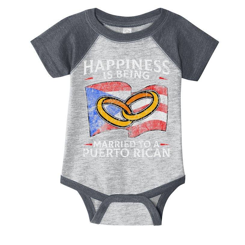 Puerto Rican Wedding Commonwealth Of Puerto Rico Pr Infant Baby Jersey Bodysuit