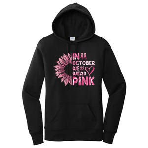 P.I.N.K Ribbon Witch Halloween Breast Cancer Women's Pullover Hoodie