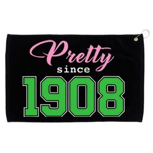 Pretty Since 1908 Sorority Grommeted Golf Towel