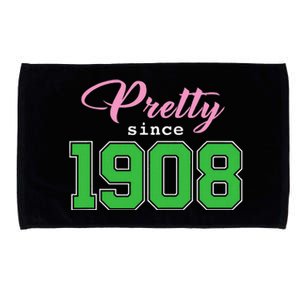 Pretty Since 1908 Sorority Microfiber Hand Towel