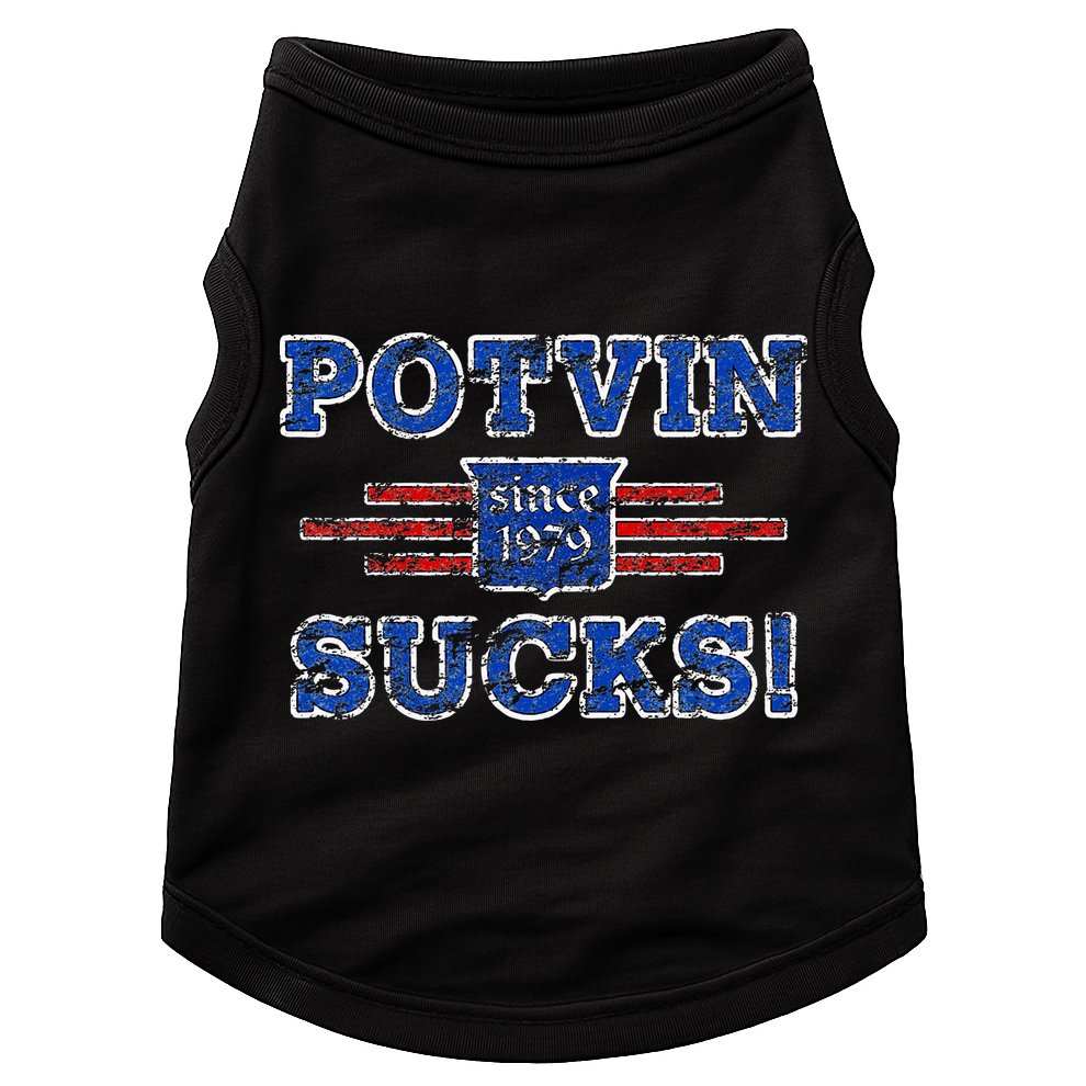 Potvin Sucks 1979 Vintage New York Doggie Tank
