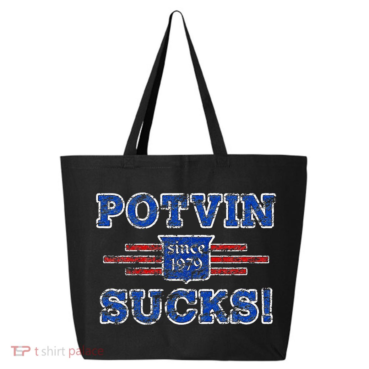 Potvin Sucks 1979 Vintage New York 25L Jumbo Tote