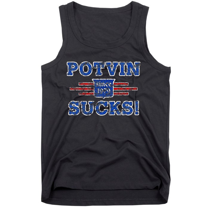 Potvin Sucks 1979 Vintage New York Tank Top