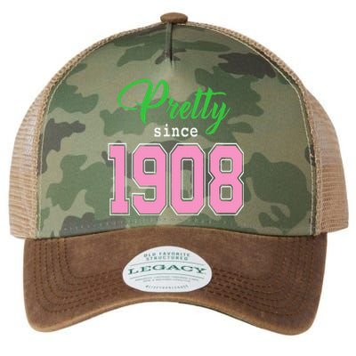 Pretty Since 1908 Sorority Legacy Tie Dye Trucker Hat