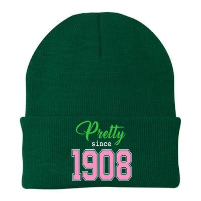 Pretty Since 1908 Sorority Knit Cap Winter Beanie