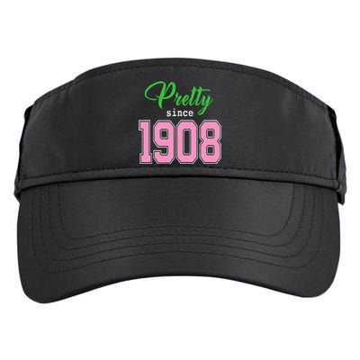 Pretty Since 1908 Sorority Adult Drive Performance Visor