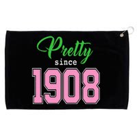 Pretty Since 1908 Sorority Grommeted Golf Towel