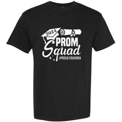 Prom Squad 2024 Proud Grandma Graduate Prom Class Of 2024 Garment-Dyed Heavyweight T-Shirt