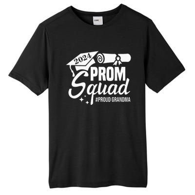 Prom Squad 2024 Proud Grandma Graduate Prom Class Of 2024 Tall Fusion ChromaSoft Performance T-Shirt