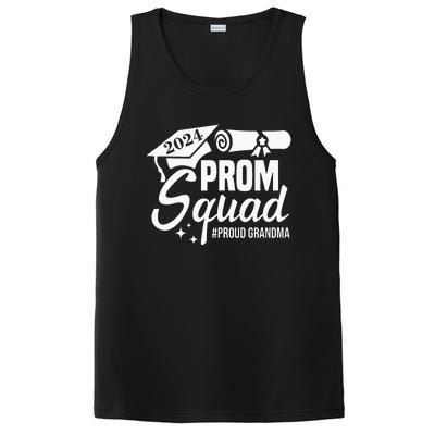 Prom Squad 2024 Proud Grandma Graduate Prom Class Of 2024 PosiCharge Competitor Tank