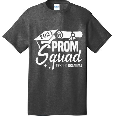 Prom Squad 2024 Proud Grandma Graduate Prom Class Of 2024 T-Shirt