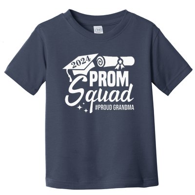 Prom Squad 2024 Proud Grandma Graduate Prom Class Of 2024 Toddler T-Shirt