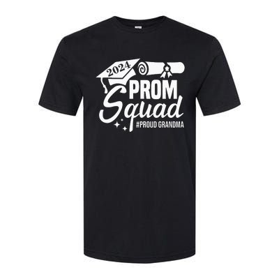 Prom Squad 2024 Proud Grandma Graduate Prom Class Of 2024 Softstyle CVC T-Shirt