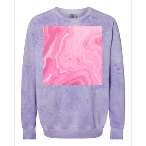 Pink Sublimation 2 Colorblast Crewneck Sweatshirt