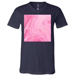 Pink Sublimation 2 V-Neck T-Shirt