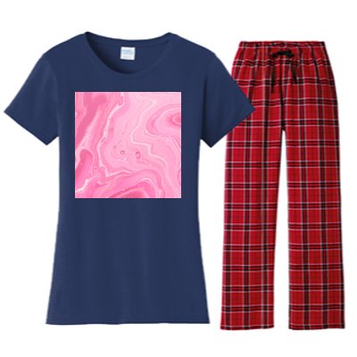 Pink Sublimation 2 Women's Flannel Pajama Set