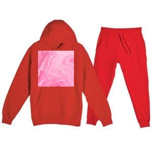 Pink Sublimation 2 Premium Hooded Sweatsuit Set