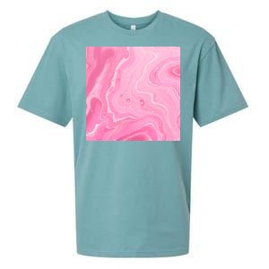 Pink Sublimation 2 Sueded Cloud Jersey T-Shirt