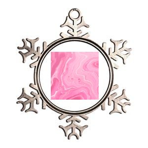 Pink Sublimation 2 Metallic Star Ornament