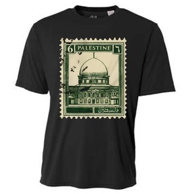 Palestine Stamp 2 Cooling Performance Crew T-Shirt