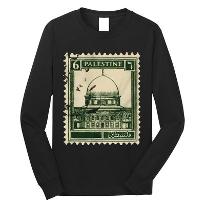 Palestine Stamp 2 Long Sleeve Shirt