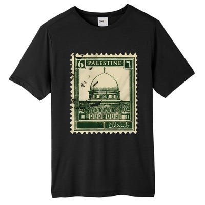 Palestine Stamp 2 Tall Fusion ChromaSoft Performance T-Shirt