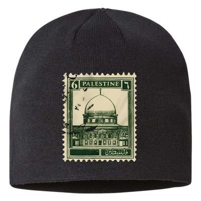 Palestine Stamp 2 Sustainable Beanie