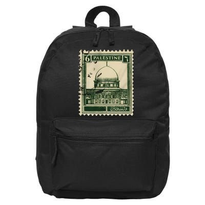 Palestine Stamp 2 16 in Basic Backpack