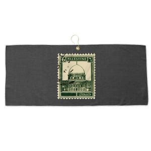 Palestine Stamp 2 Large Microfiber Waffle Golf Towel