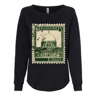 Palestine Stamp 2 Womens California Wash Sweatshirt