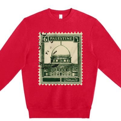 Palestine Stamp 2 Premium Crewneck Sweatshirt