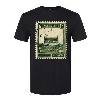 Palestine Stamp 2 Softstyle CVC T-Shirt