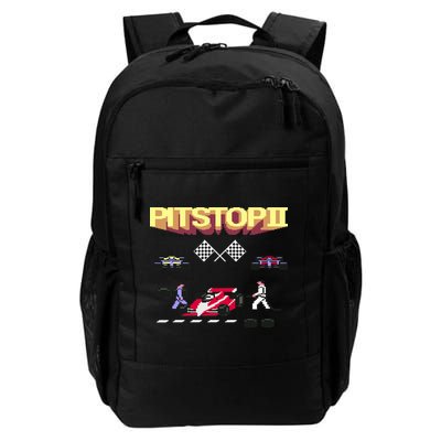 Pit Stop 2 Retro Theme Daily Commute Backpack