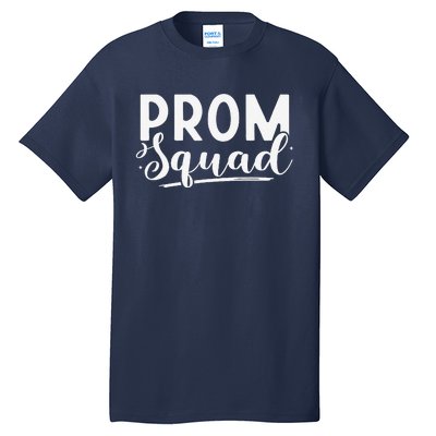 Prom Squad 2024 Funny Graduate Prom Class Of 2024 Tall T-Shirt