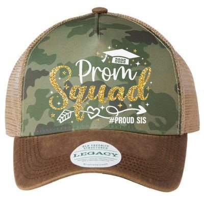 Prom Squad 2025 Proud Sis Graduate Prom Class Of 2025 Legacy Tie Dye Trucker Hat
