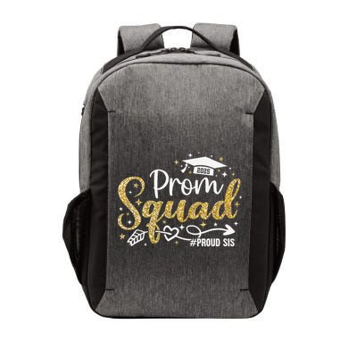 Prom Squad 2025 Proud Sis Graduate Prom Class Of 2025 Vector Backpack