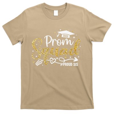 Prom Squad 2025 Proud Sis Graduate Prom Class Of 2025 T-Shirt