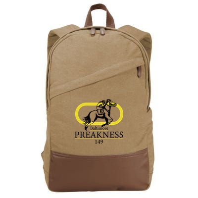 Preakness Stakes 2024 Spectator Series Cotton Canvas Backpack