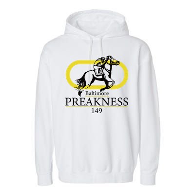 Preakness Stakes 2024 Spectator Series Garment-Dyed Fleece Hoodie