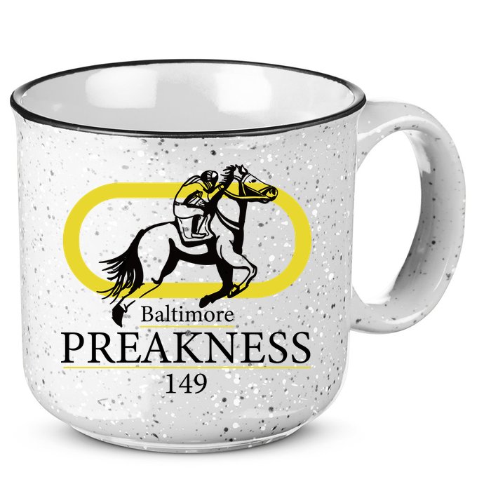 Preakness Stakes 2024 Spectator Series 15oz Campfire Ceramic Mug