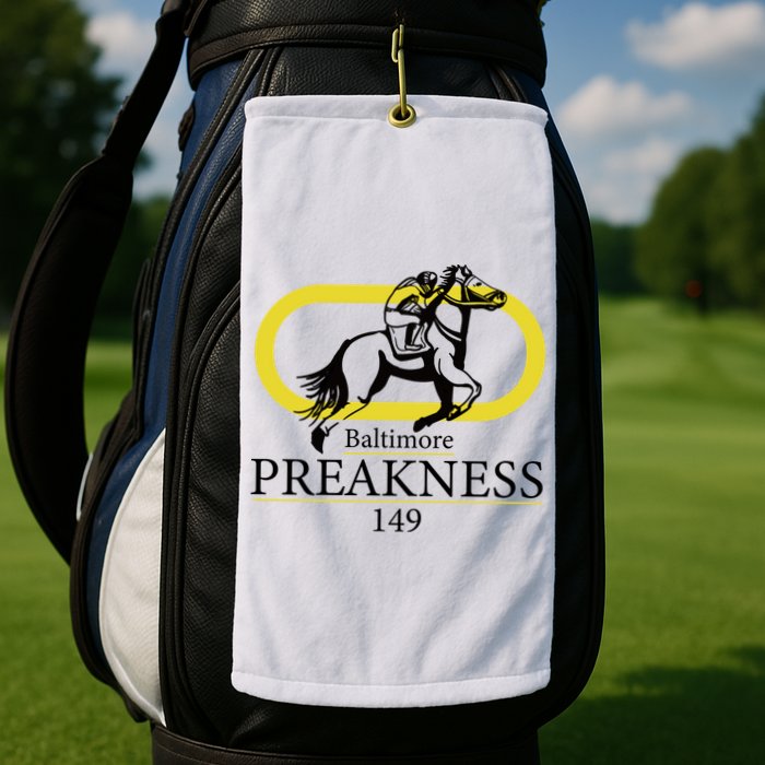 Preakness Stakes 2024 Spectator Series Golf Towel