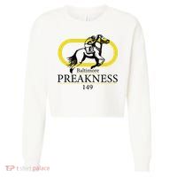 Preakness Stakes 2024 Spectator Series Cropped Pullover Crew