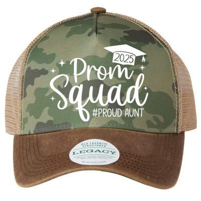 Prom Squad 2025 Proud Aunt Graduate Prom Class Of 2025  Legacy Tie Dye Trucker Hat