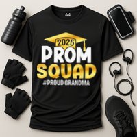 Prom Squad 2025 Graduate Prom Class Of 2025 Proud Grandma Cooling Performance Crew T-Shirt