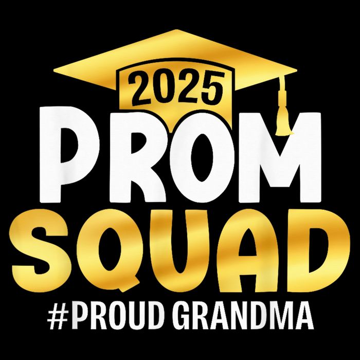 Prom Squad 2025 Graduate Prom Class Of 2025 Proud Grandma Cooling Performance Crew T-Shirt