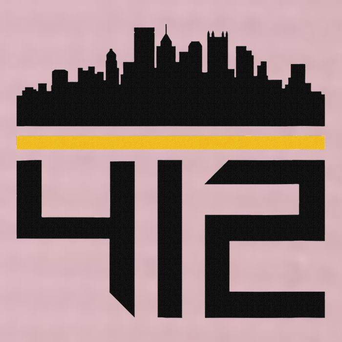 Pittsburgh Skyline 412 Design 25L Jumbo Tote