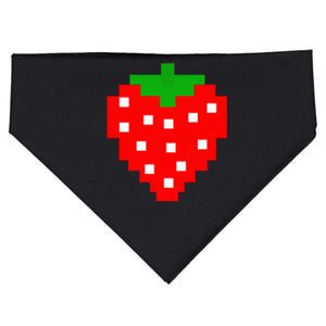 Pixel Strawberry 80s Video Game Halloween Costume USA-Made Doggie Bandana