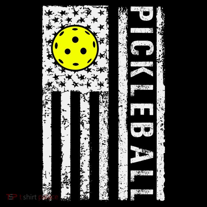 Pickleball Shirt American Flag Pickleball Player Gift Baby Bodysuit